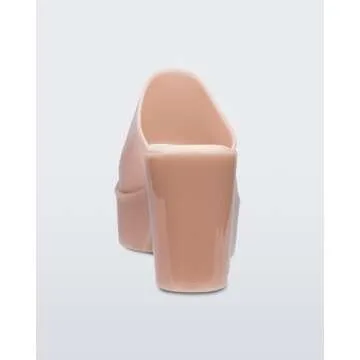 Melissa Mule Slip-On Jelly Heels - Stylish & Comfortable