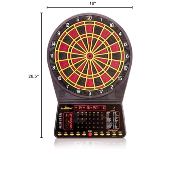 Arachnid Cricket Pro 300 Electronic Dartboard Game 36 Games 175 Options