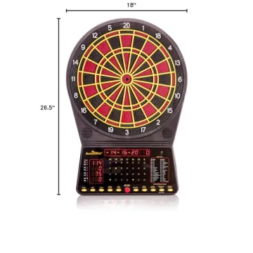 Arachnid Cricket Pro 300 Electronic Dartboard Game 36 Games 175 Options