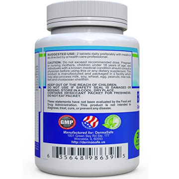 DermaSafe Biotin 5000 Plus for Hair Skin Nails