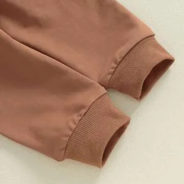 YOKJZJD Baby Boy First Birthday Outfit One Football Sweatshirt Long Sleeve T-Shirt Pants Set Fall 1 Year Old Birthday Clothes