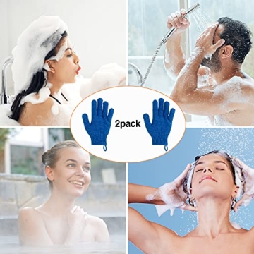 Exfoliating Bath Gloves Spa Massage for Healthy Skin