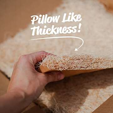 Eaton Pet and Pasture, Premium Laying Hen Nesting Pads, USA Grown & Sustainably Harvested, 13 x 13 (...