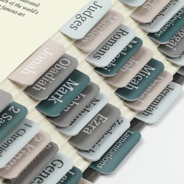 Mr. Pen Bible Tabs - 75 Laminated Index Tabs for All Bibles