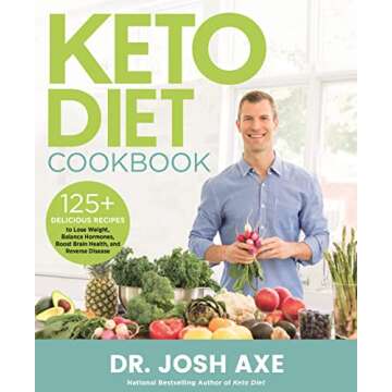 Keto Diet Cookbook: 125+ Delicious Recipes to Lose Weight, Balance Hormones, Boost Brain Health, and...