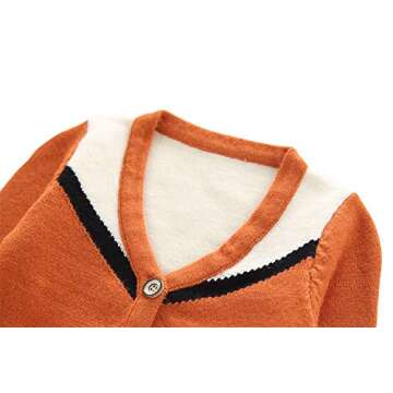Moonnut Baby Boys Cardigan Long Sleeve Sweaters with Pockets Knit Outwear 1-5 Years Kids