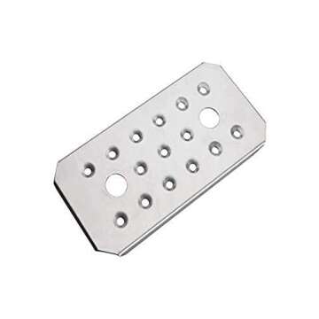 Winco SPFB-3, 1/3 Size Stainless Steel False Bottom for Perfect Brewing