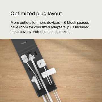 Belkin 12-Outlet Surge Protector Power Strip 8ft