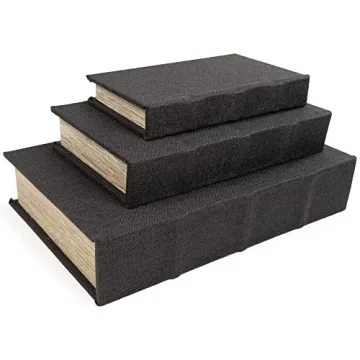 Stylish Vintage 3 Piece Keepsake Storage Box Set