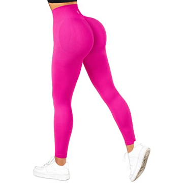 SUUKSESS Scrunch Butt Lifting Leggings High Waisted Yoga Pants