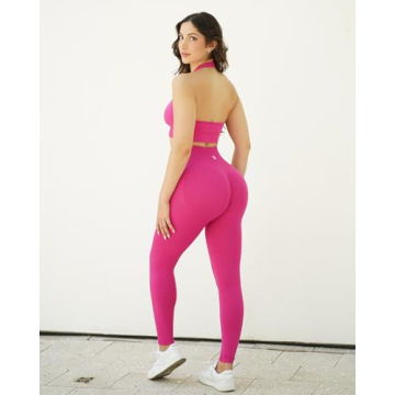 SUUKSESS Scrunch Butt Lifting Leggings High Waisted Yoga Pants