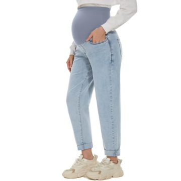 Shop POSHGLAM Women's Maternity Jeans for Comfort and Style