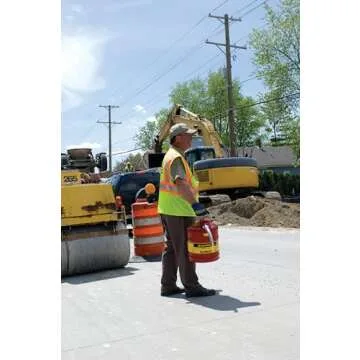 Justrite 5 Gallon Safety Gas Can with Flame Arrester