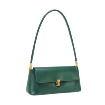 WSRYDJDL Shoulder Bags for Women Vintage Handbag Retro Classic Small Purse Cute Hobo Tote Handbag Mi...