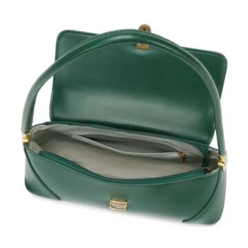 WSRYDJDL Shoulder Bags for Women Vintage Handbag Retro Classic Small Purse Cute Hobo Tote Handbag Mini Clutch Purse (Green)