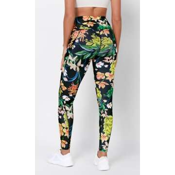 ODODOS Women's High Waisted Full Length Yoga Leggings with Pockets, 28" Inseam Tummy Control Non See...