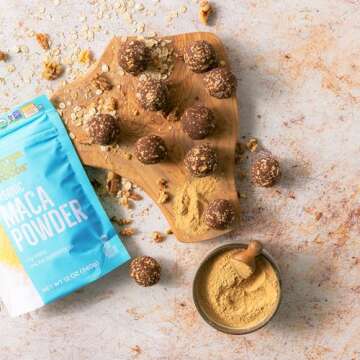 BetterBody Foods Organic Maca Powder, Non-GMO & Gluten-Free, 12 Ounce