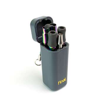 FinalStraw Collapsible, Reusable, Metal Straw | Travel Case, Cleaning Tool | Easy to Clean | Stainle...