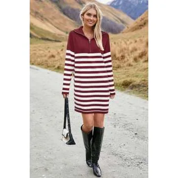 Newshows Women's Cozy Winter Sweater Dress for 2024