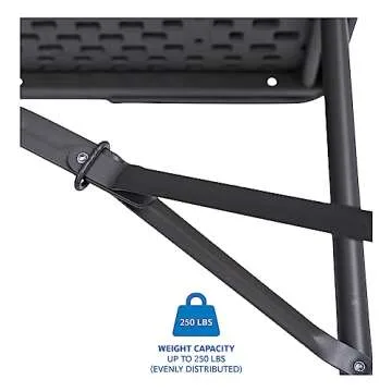 Iceberg IndestrucTable Too Bi-Fold Folding Table, 60" x 30"