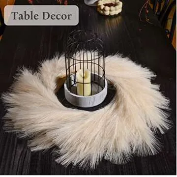 Stylish Pampas Grass Wreath - Perfect Decor for All Seasons