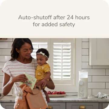 NUK Instant Baby Bottle Warmer & Water Dispenser with 3 Temperature Settings, a Fast & Reliable Newborn Essential