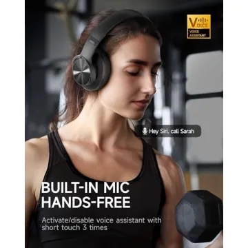 Picun B8 Bluetooth Headphones with 120H Playtime