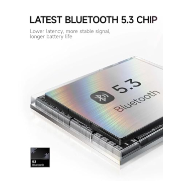 Picun B8 Bluetooth Headphones with 120H Playtime