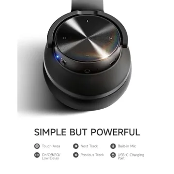 Picun B8 Bluetooth Headphones with 120H Playtime