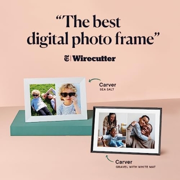 Aura Carver 10.1" Digital Frame - Effortless Photo Sharing
