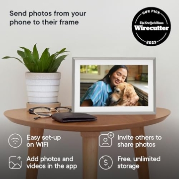 Aura Carver 10.1" Digital Frame - Effortless Photo Sharing