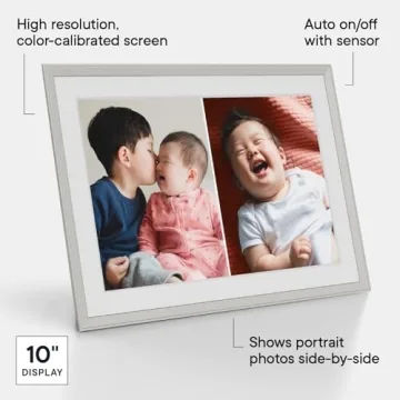 Aura Carver 10.1" Digital Frame - Effortless Photo Sharing