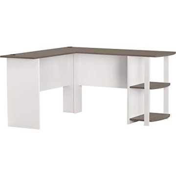 Ameriwood Home Dakota L-Desk with Bookshelves