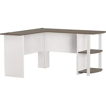Ameriwood Home Dakota L-Desk with Bookshelves