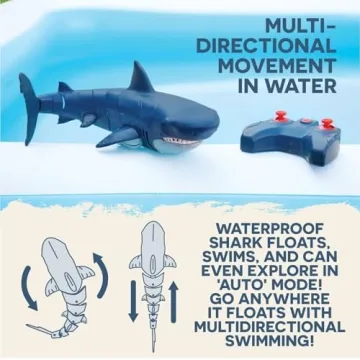 Remote Control Shark Toy for Kids – Bath & Pool Fun