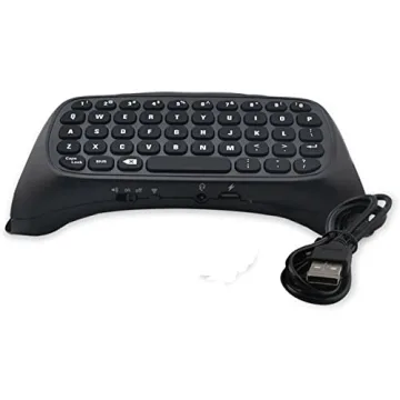 Prodico PS4 Wireless Chatpad - Fast Typing Gaming Keyboard