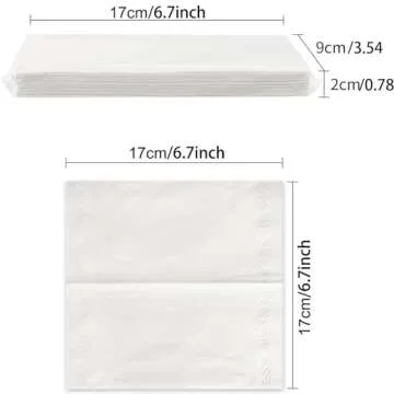 Cartisen Car Tissue Refills, Facial Napkin Refills for Car Visor Tissue Holder - 600 Sheets, 12 Packs (12 Pack)