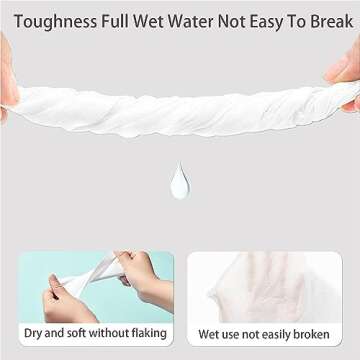 Cartisen Car Tissue Refills, Facial Napkin Refills for Car Visor Tissue Holder - 600 Sheets, 12 Packs (12 Pack)