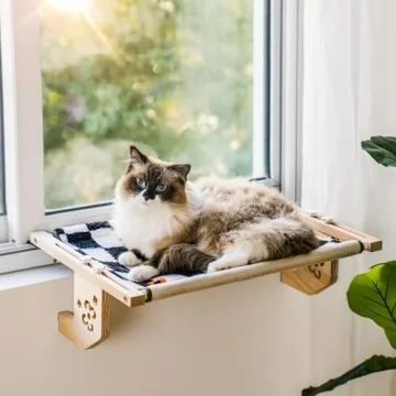 Ultimate MEWOOFUN Cat Window Perch for Cozy Lounging