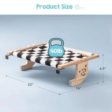 MEWOOFUN Cat Window Perch perfect for cozy lounging