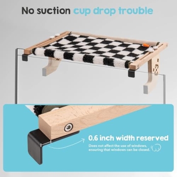 MEWOOFUN Cat Window Perch perfect for cozy lounging