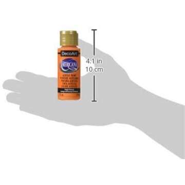 DecoArt Americana Acrylic Paint - 12 Ct Basic Assorted Acrylic Paints Value Pack - Medium Viscosity Water Based Multi Surface Acrylic Paint Set for Arts and Crafts, Wall Art, Model Kit Paint + E-Book