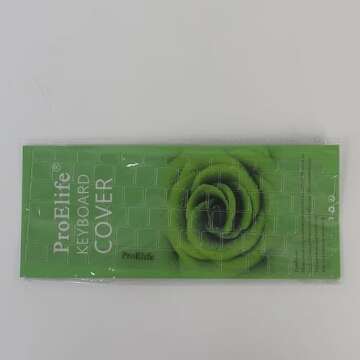 ProElife Keyboard Cover for 2019-2018 MacBook Air 13'' with Touch ID Retina Display (A1932) Accessories Ultra Thin Keyboard Protector, NOT FIT Mac Air 2021-2020 (Transparent Clear)