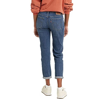 Shop Levi's Women's New Boyfriend Jeans in Lapis Gem