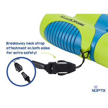 Kids Binoculars in Green Blue with Bird Sticker Book