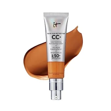 IT Cosmetics CC+ Cream: Full-Coverage, Hydrating SPF 50+ Foundation