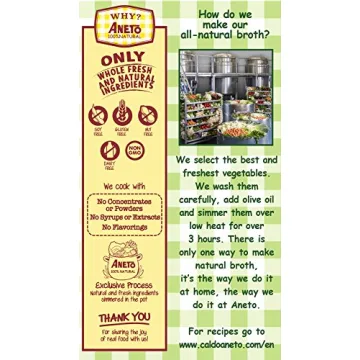 Aneto Natural Vegetable Broth – Pure Flavor from Spain