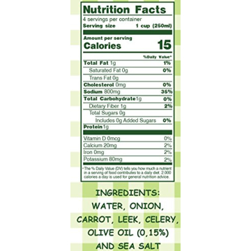 Aneto Natural Vegetable Broth – Pure Flavor from Spain