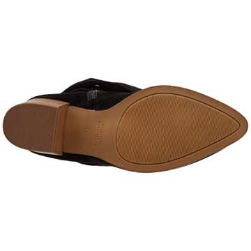 Amazon Essentials Women's Tall Block Heel Boots, Black, 8.5