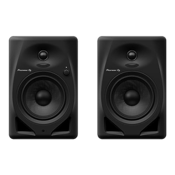 Pioneer DJ DM-50D 5-inch Active Monitor Speakers - Powerful Sound for Producers and DJs